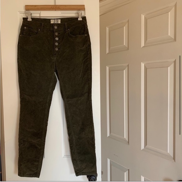 Free People Corduroy Jeans, size 28 - Picture 4 of 10
